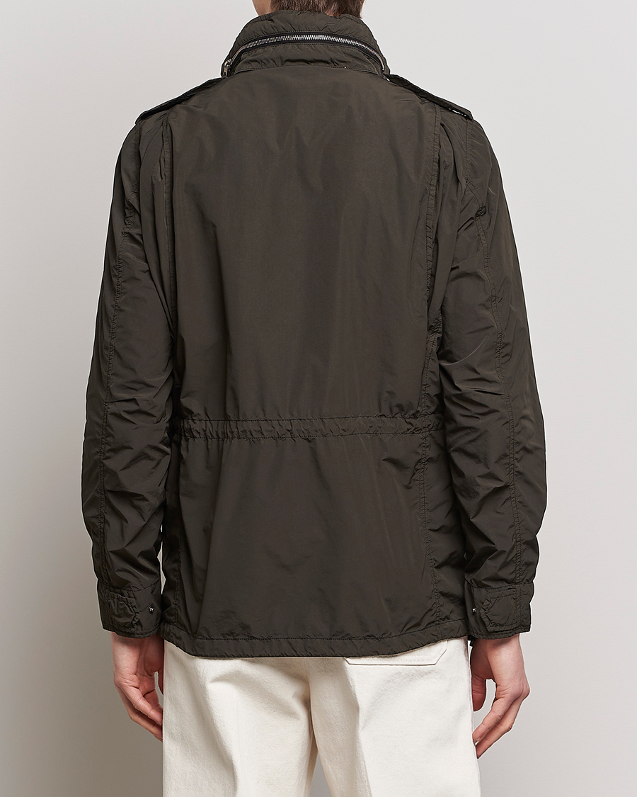 Men | Coats & Jackets | Aspesi | Giubotto Garment Dyed Field Jacket Dark Military