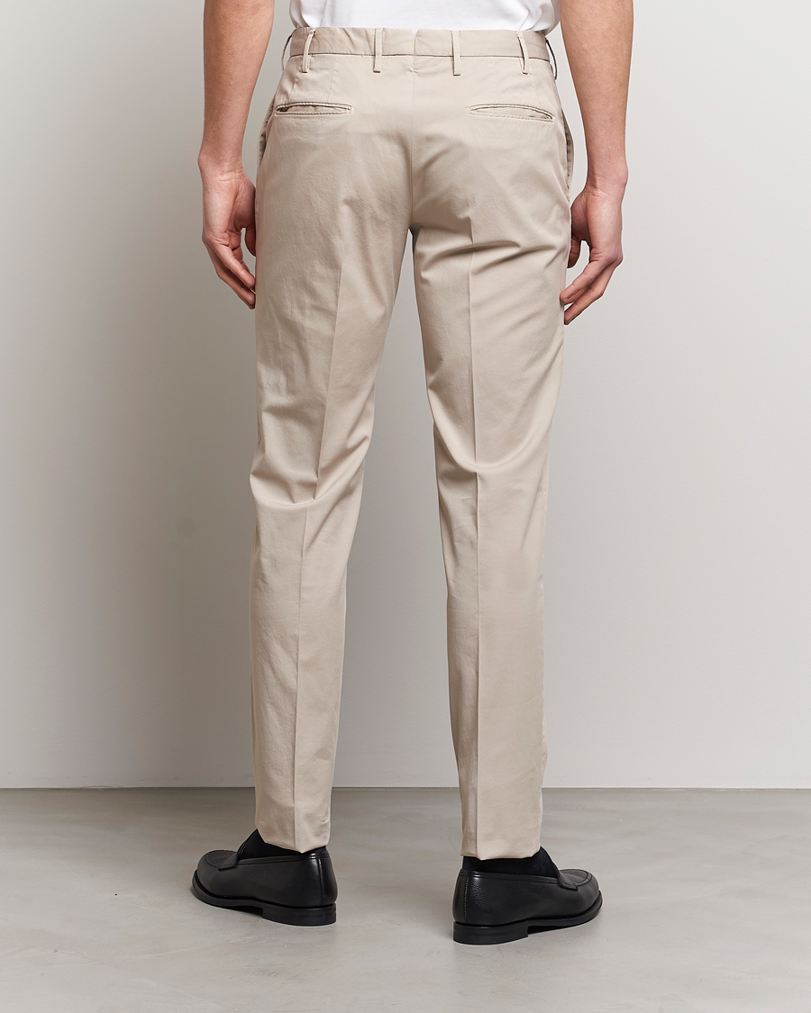 Men | Trousers | Incotex | Slim Fit Comfort Chinos Light Grey