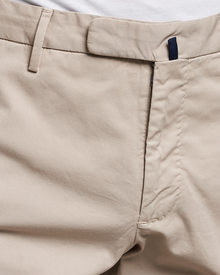 Men | Trousers | Incotex | Slim Fit Comfort Chinos Light Grey