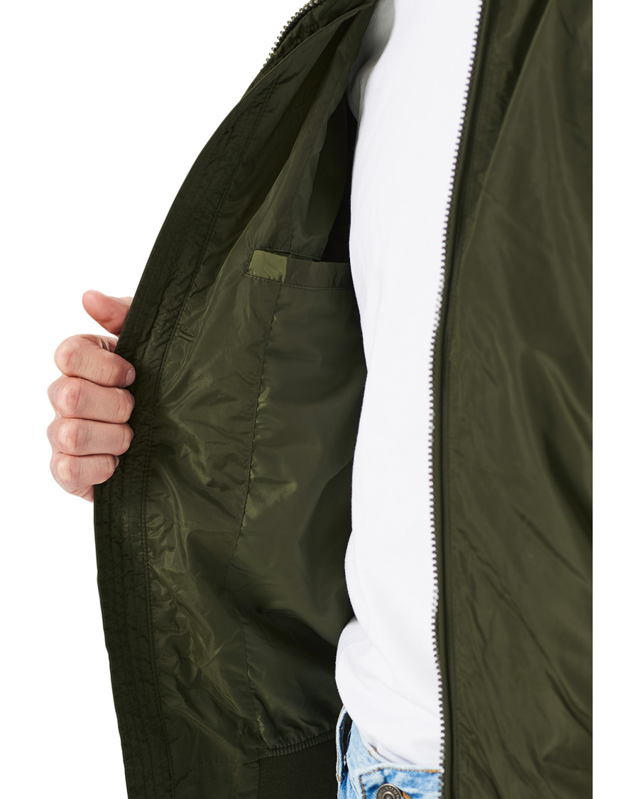 Men | Coats & Jackets | J.Lindeberg | Thom Bomber Jacket Deep Depths