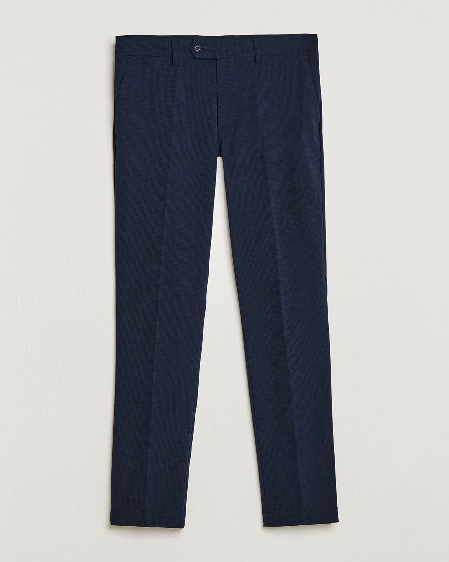 Men | Functional Trousers | J.Lindeberg | Vent Golf Pants JL Navy
