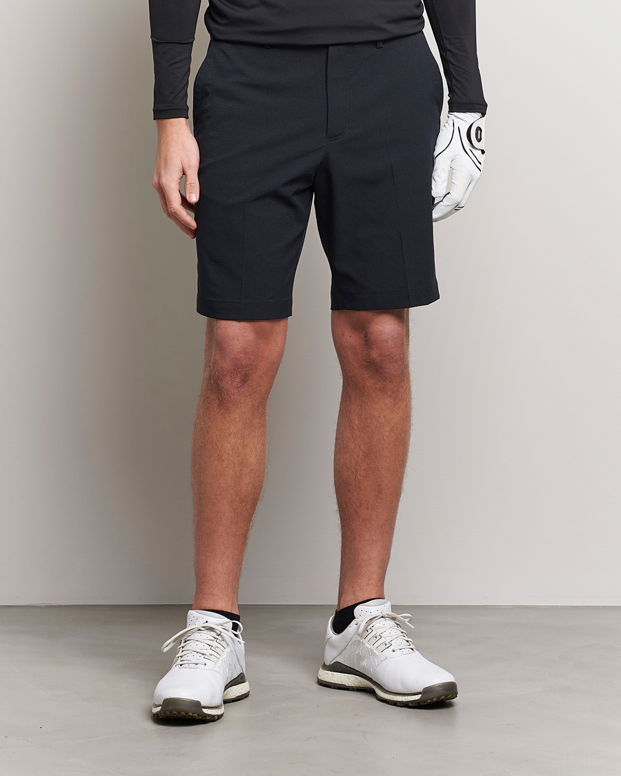 Men | Chino Shorts | J.Lindeberg | Vent Tight Golf Shorts Black