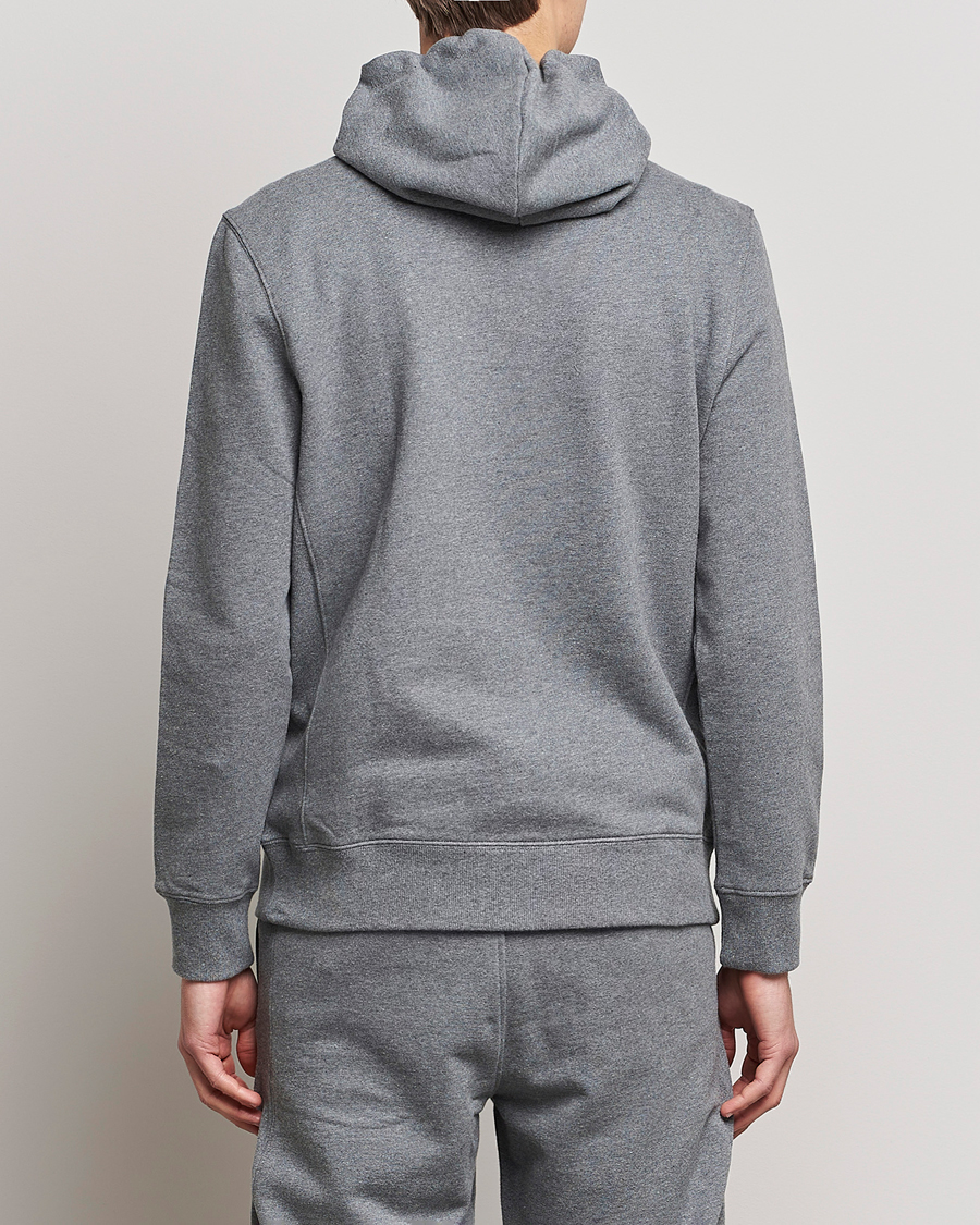Men | Sweaters & Knitwear | J.Lindeberg | Cal Sweat Hoodie Grey Melange