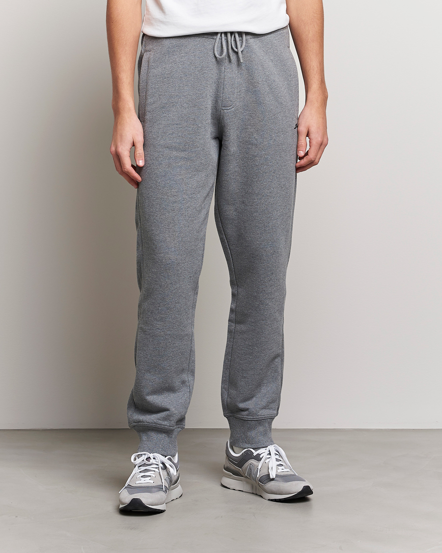 Men | Trousers | J.Lindeberg | Cal Sweat Pant Grey Melange