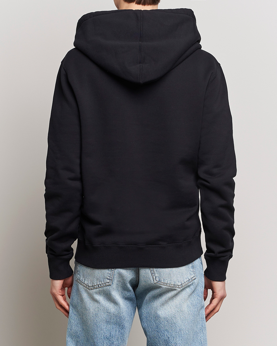 Men | Sweaters & Knitwear | Lanvin | Curb Logo Hoodie Black