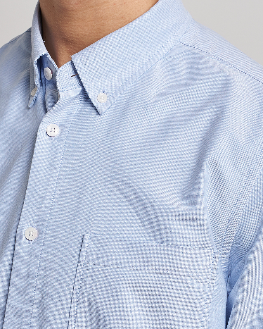 Men | Shirts | NN07 | Arne Button Down Oxford Shirt Light Blue