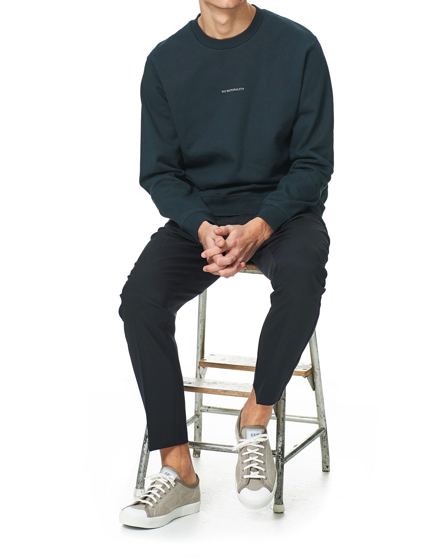 Men | Sweaters & Knitwear | NN07 | Barrow Crew Neck Sweatshirt Navy