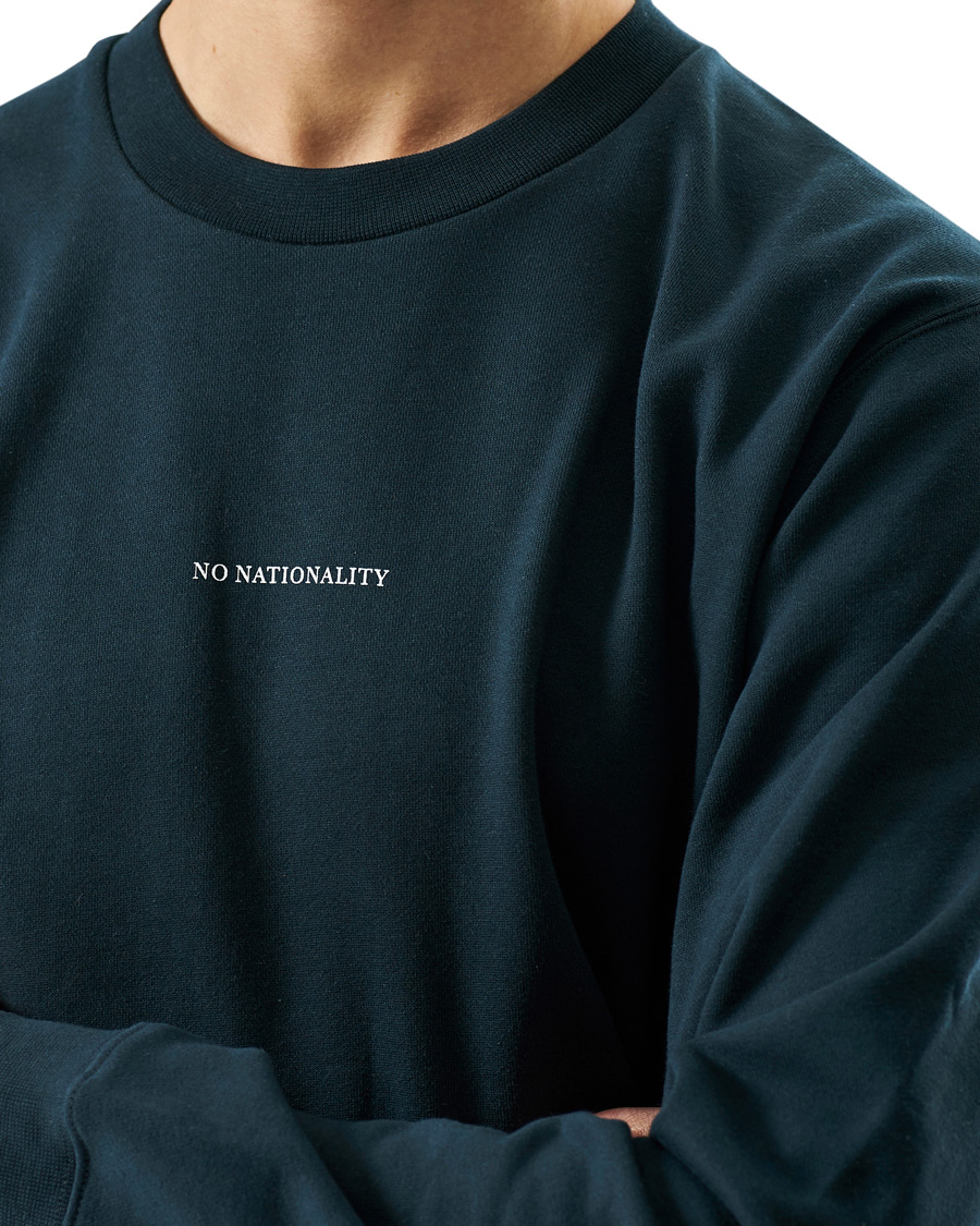 Men | Sweaters & Knitwear | NN07 | Barrow Crew Neck Sweatshirt Navy