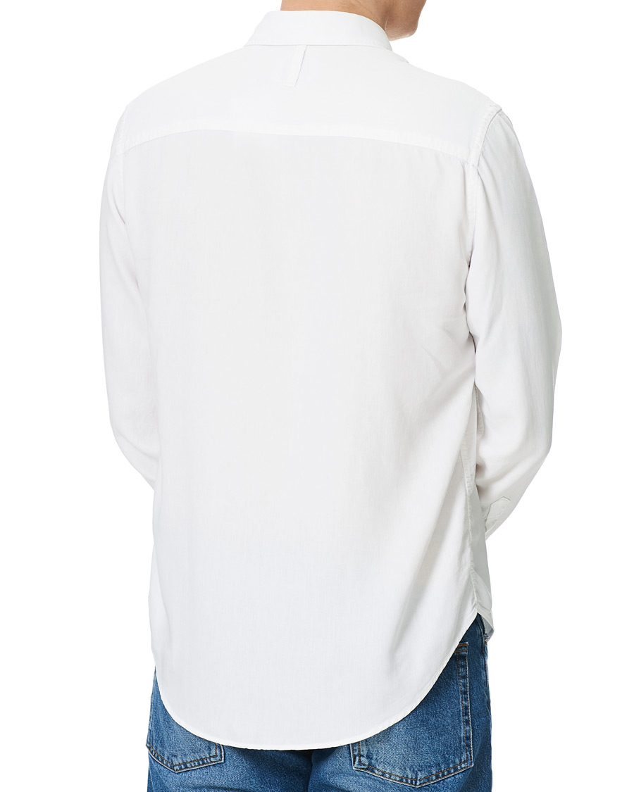 Men | Shirts | NN07 | Arne Tencel/Linen Shirt White