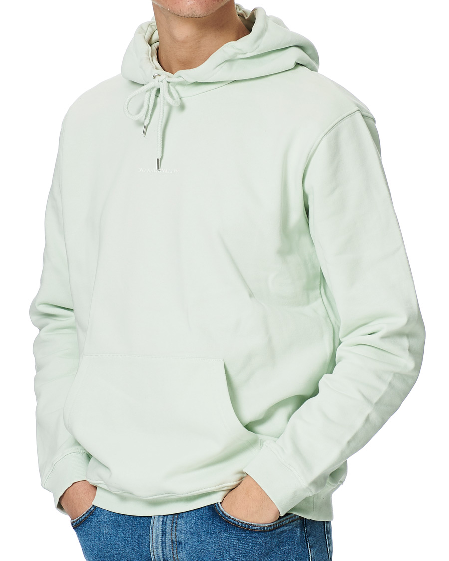 Men | Sweaters & Knitwear | NN07 | Barrow Hoodie Pastel Green
