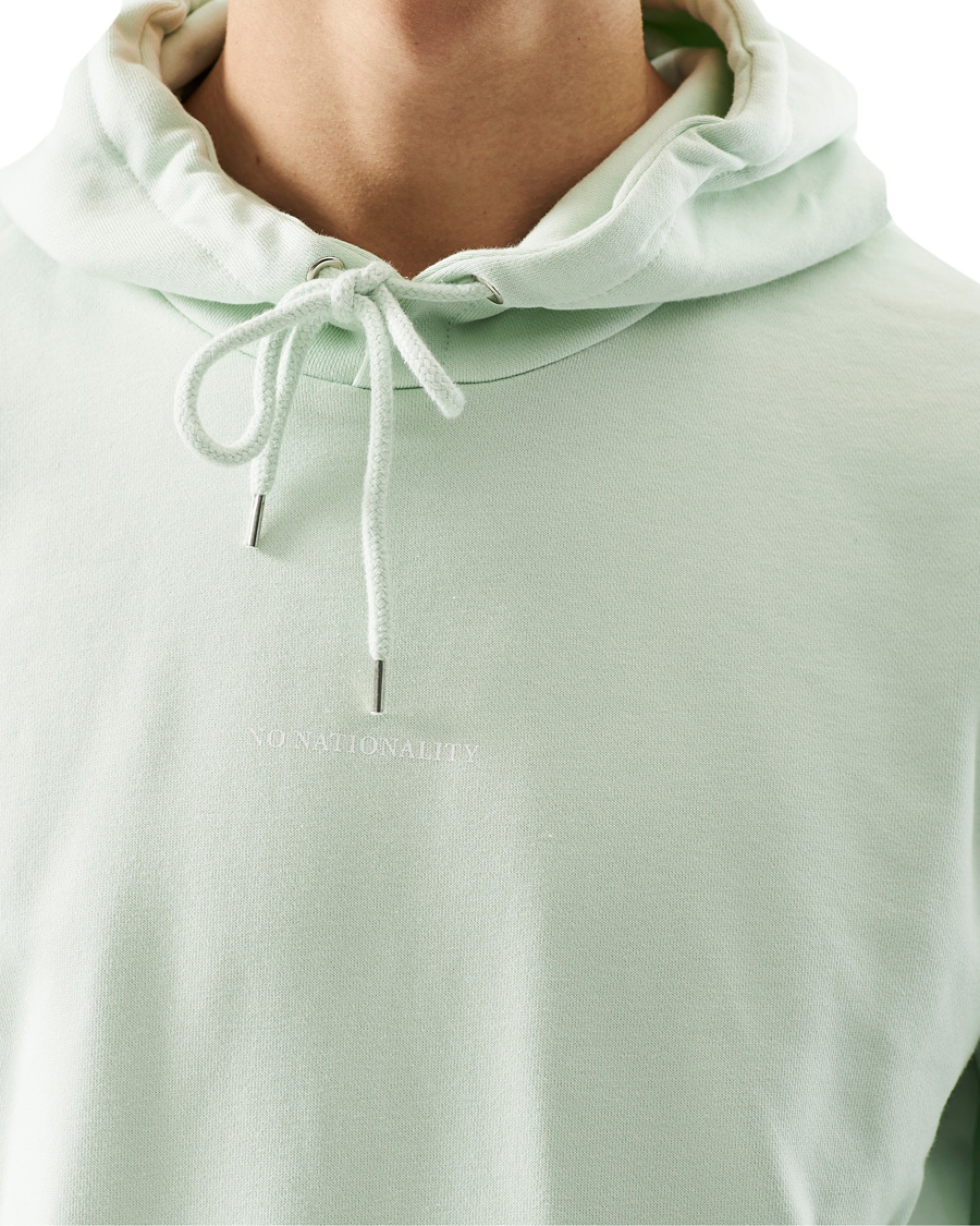 Men | Sweaters & Knitwear | NN07 | Barrow Hoodie Pastel Green