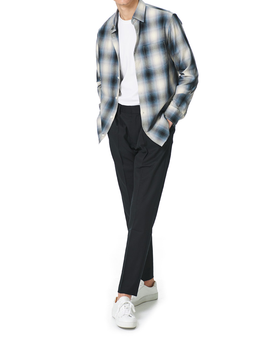 Men | Shirts | NN07 | Errico Checked Shirt Blue/White