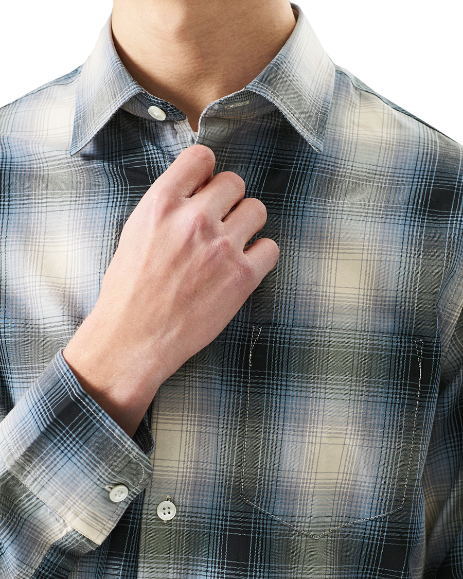 Men | Shirts | NN07 | Errico Checked Shirt Blue/White
