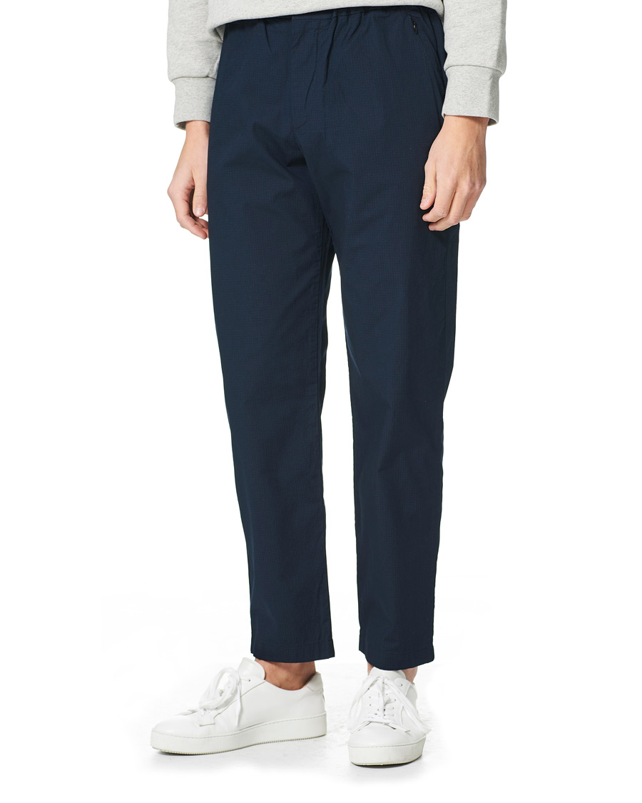 Men | Trousers | NN07 | Valentin Ripstop Pants Navy
