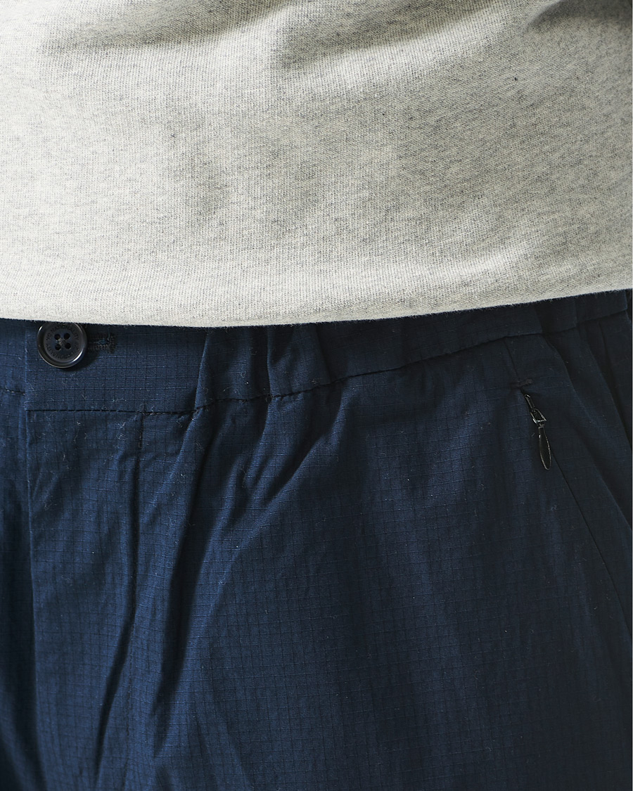 Men | Trousers | NN07 | Valentin Ripstop Pants Navy