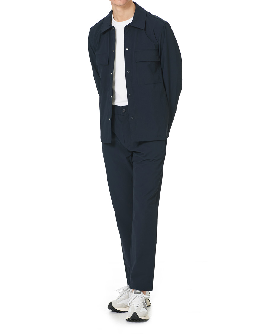 Men | Trousers | NN07 | Quentin Drawstring Pants Navy