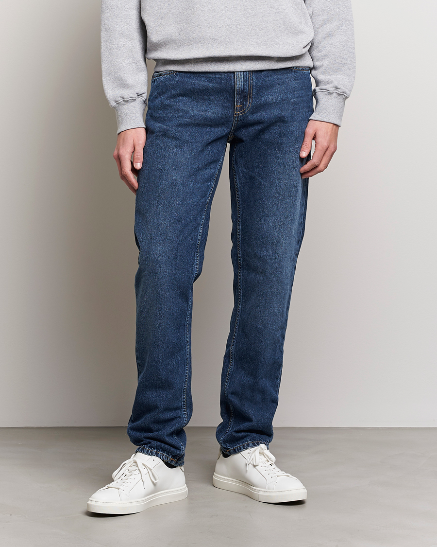Men | Straight leg | Nudie Jeans | Gritty Jackson Jeans Blue Slate