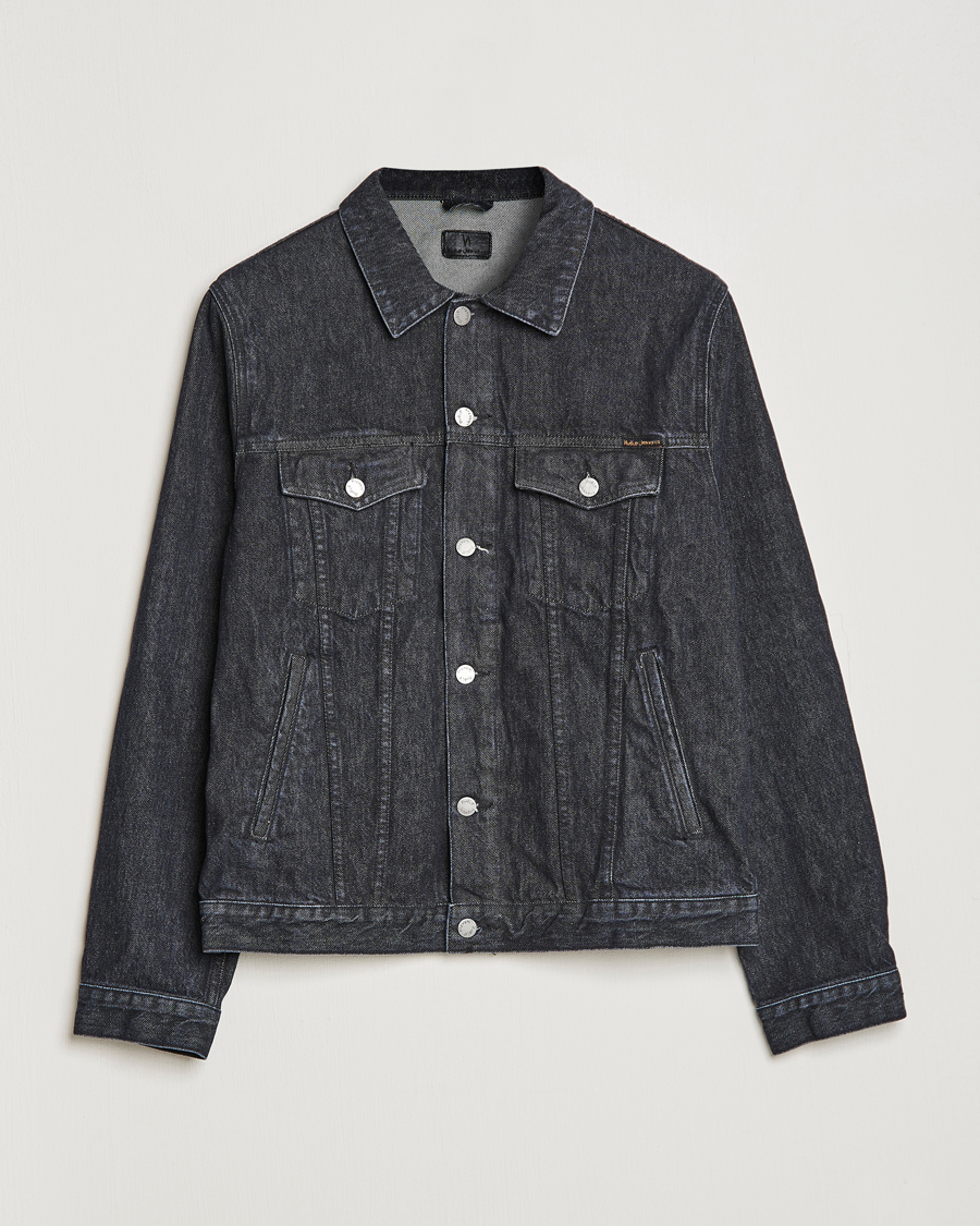 Men | Coats & Jackets | Nudie Jeans | Robby Denim Jacket Le Black