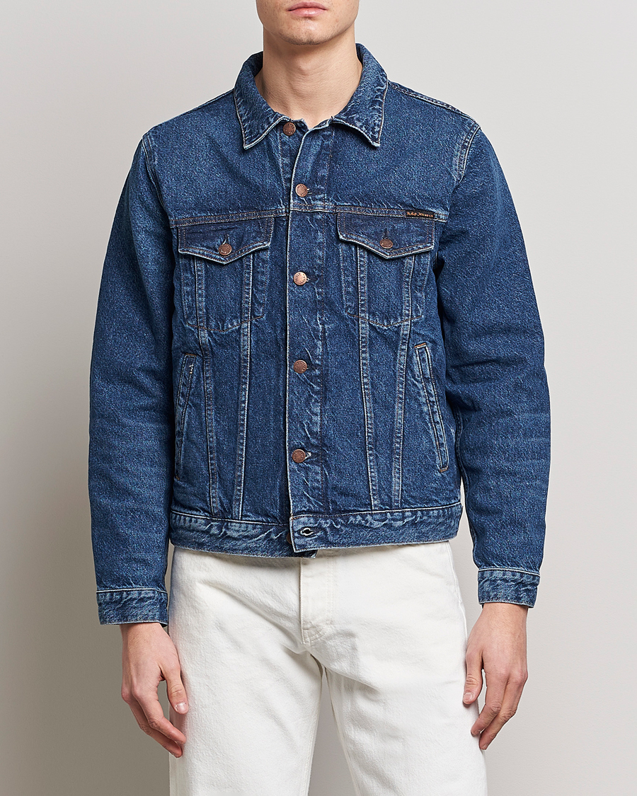 Men | Coats & Jackets | Nudie Jeans | Robby Denim Jacket Le Bleue