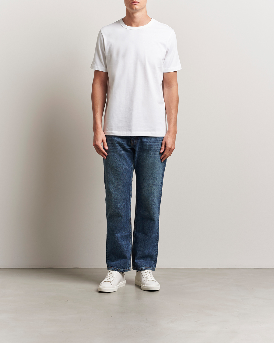Men | T-Shirts | A Day's March | Heavyweight T-Shirt White