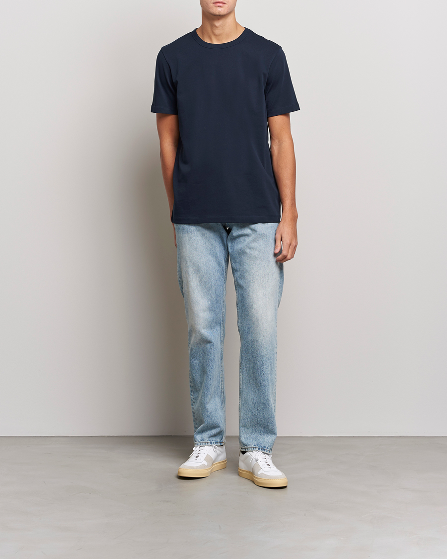 Men | T-Shirts | A Day's March | Heavy Tee Navy