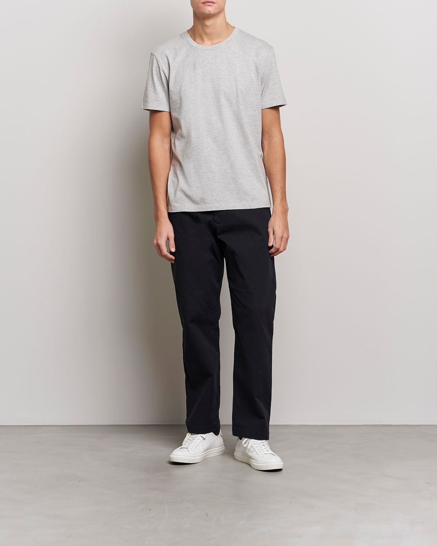 Men | Departments | A Day's March | Classic Fit Tee Grey Melange