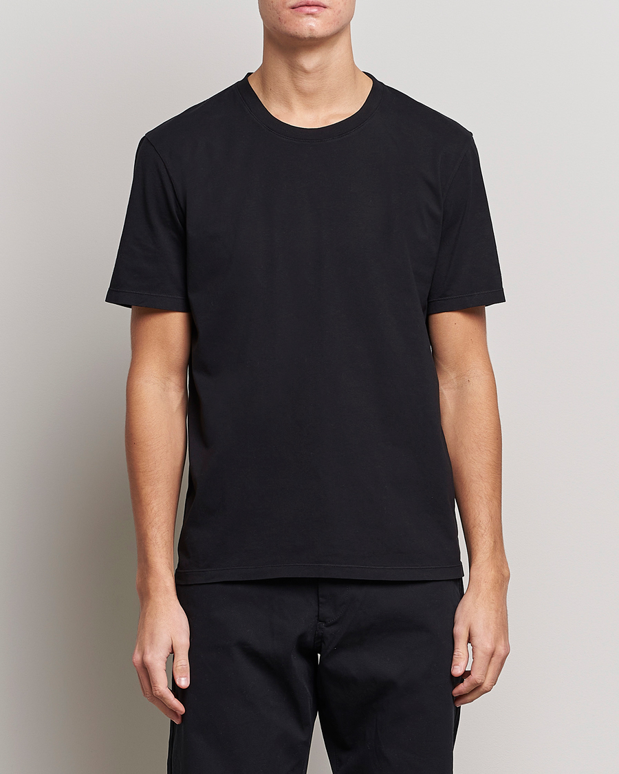 Men | Short Sleeve T-shirts | A Day's March | Classic Fit Tee Black