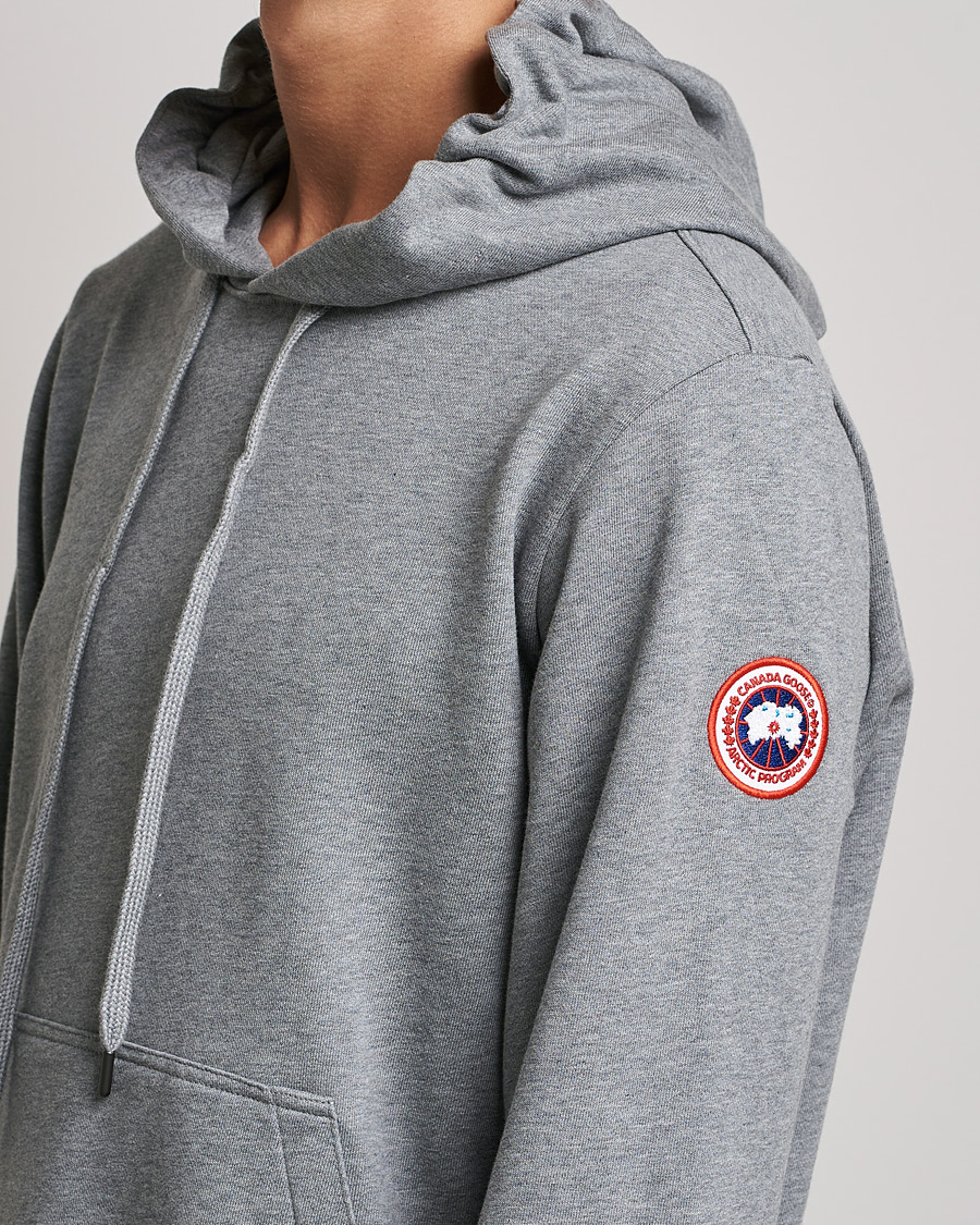 Men | Sweaters & Knitwear | Canada Goose | Huron Hoody Stone Heather