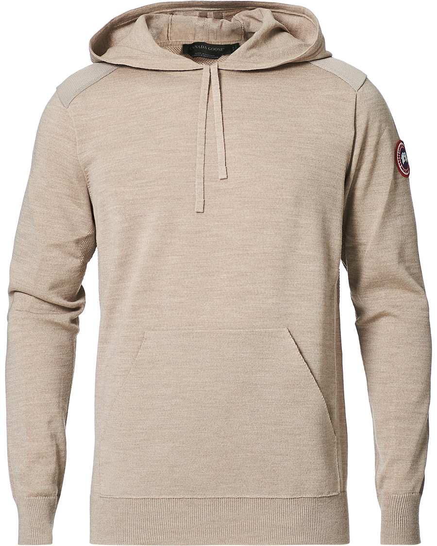 Men | Sweaters & Knitwear | Canada Goose | Amherst Hoody Tan Heather