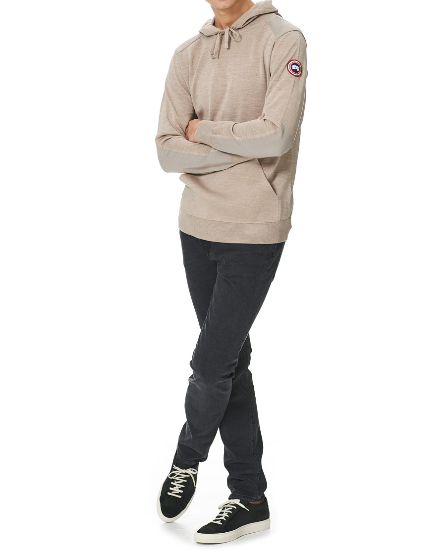 Men | Sweaters & Knitwear | Canada Goose | Amherst Hoody Tan Heather