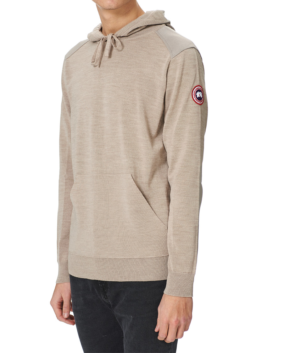 Men | Sweaters & Knitwear | Canada Goose | Amherst Hoody Tan Heather