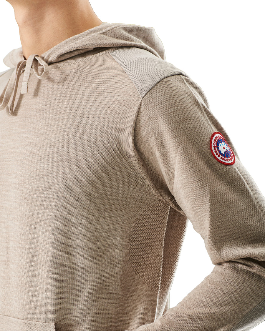 Men | Sweaters & Knitwear | Canada Goose | Amherst Hoody Tan Heather