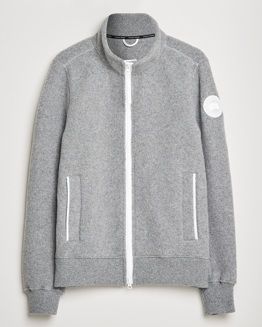 Men | Sweaters & Knitwear | Canada Goose | Lawson Fleece Full Zip Greige