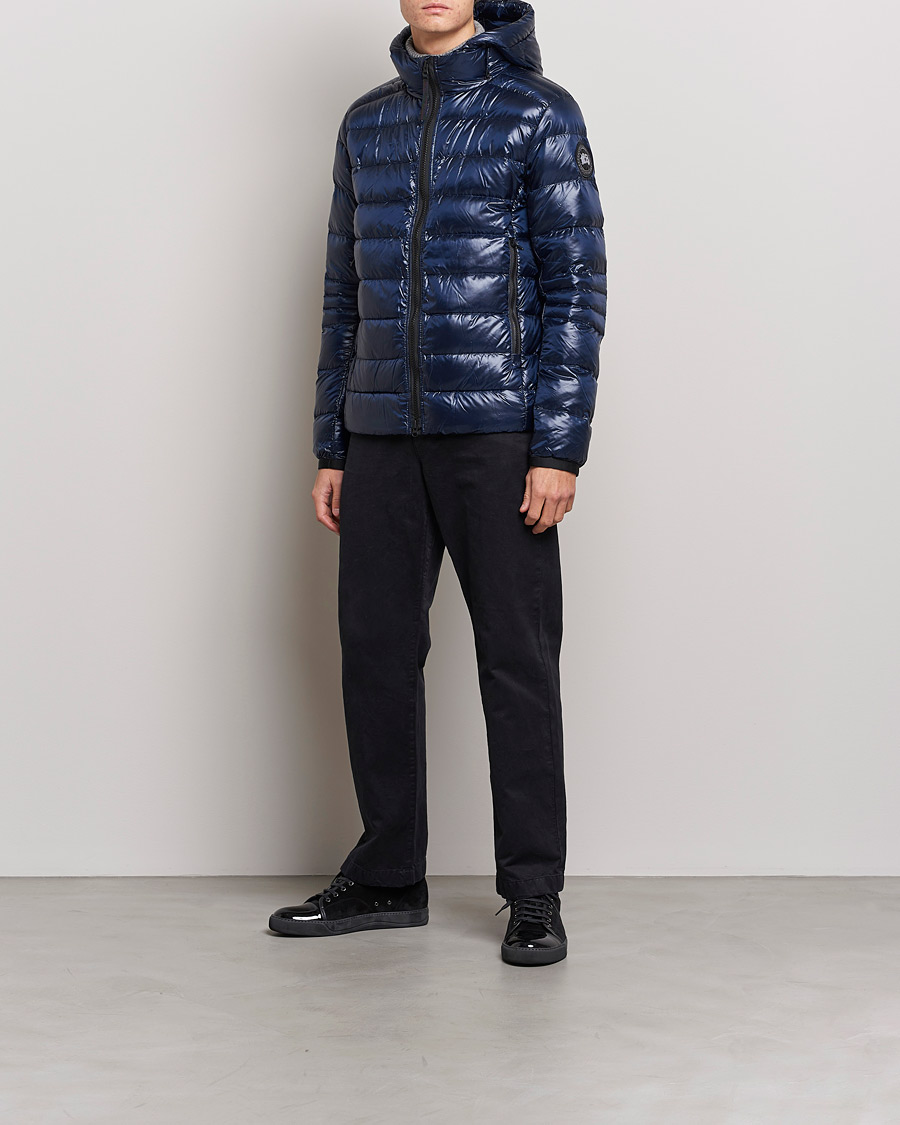 Men | Coats & Jackets | Canada Goose Black Label | Crofton Hoody Atlantic Navy