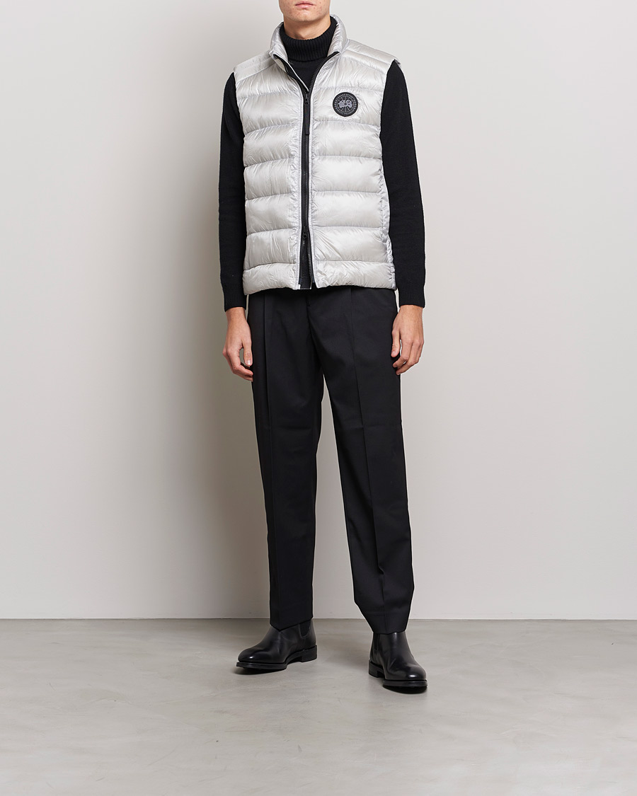 Men | Coats & Jackets | Canada Goose Black Label | Crofton Vest Silverbirch
