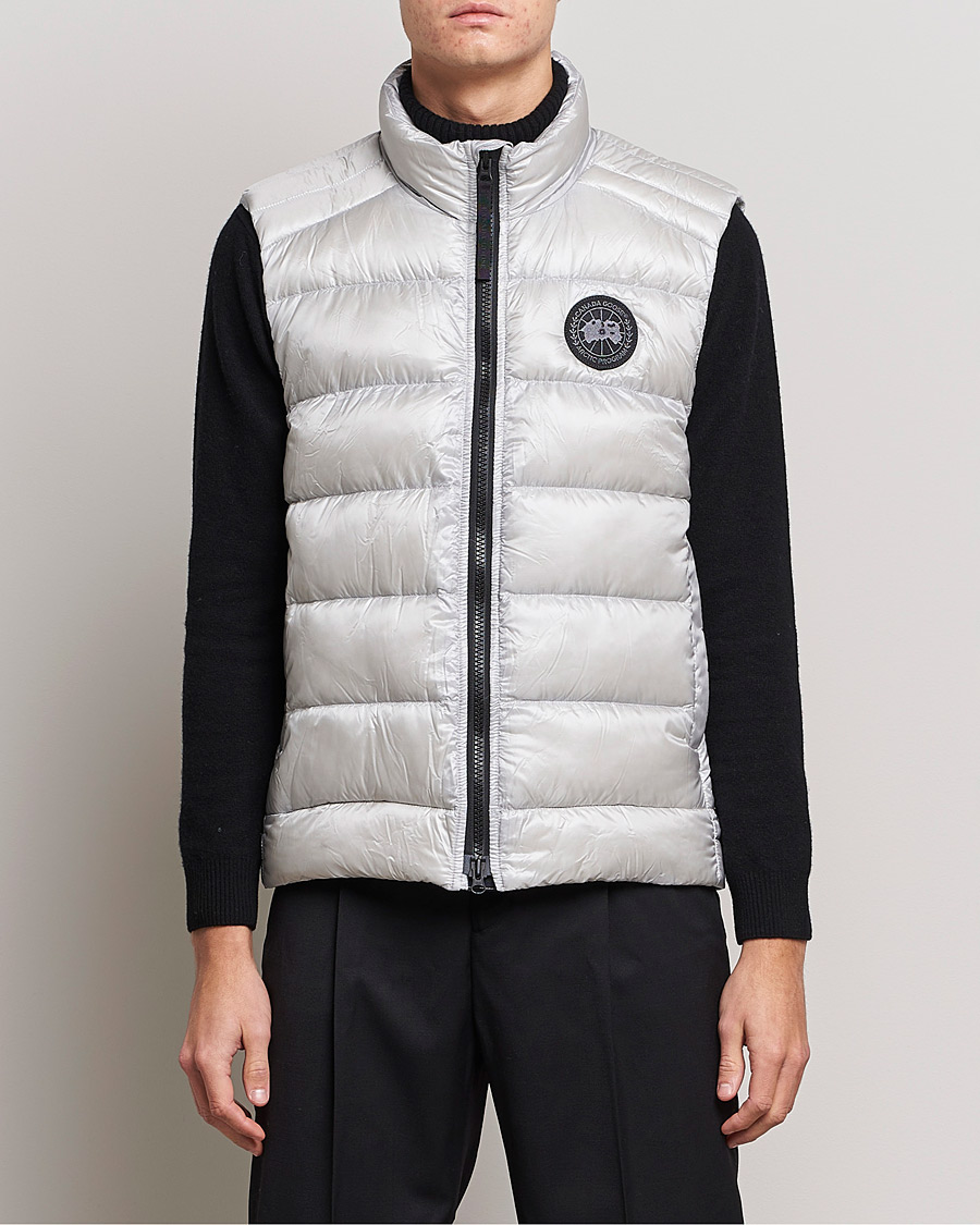 Men | Coats & Jackets | Canada Goose Black Label | Crofton Vest Silverbirch
