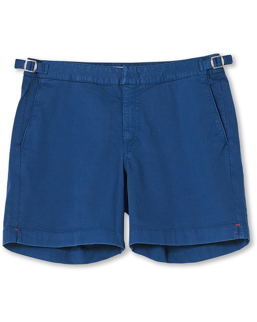 Men |  | Orlebar Brown | Bulldog Cotton Twill Shorts Classic Blue