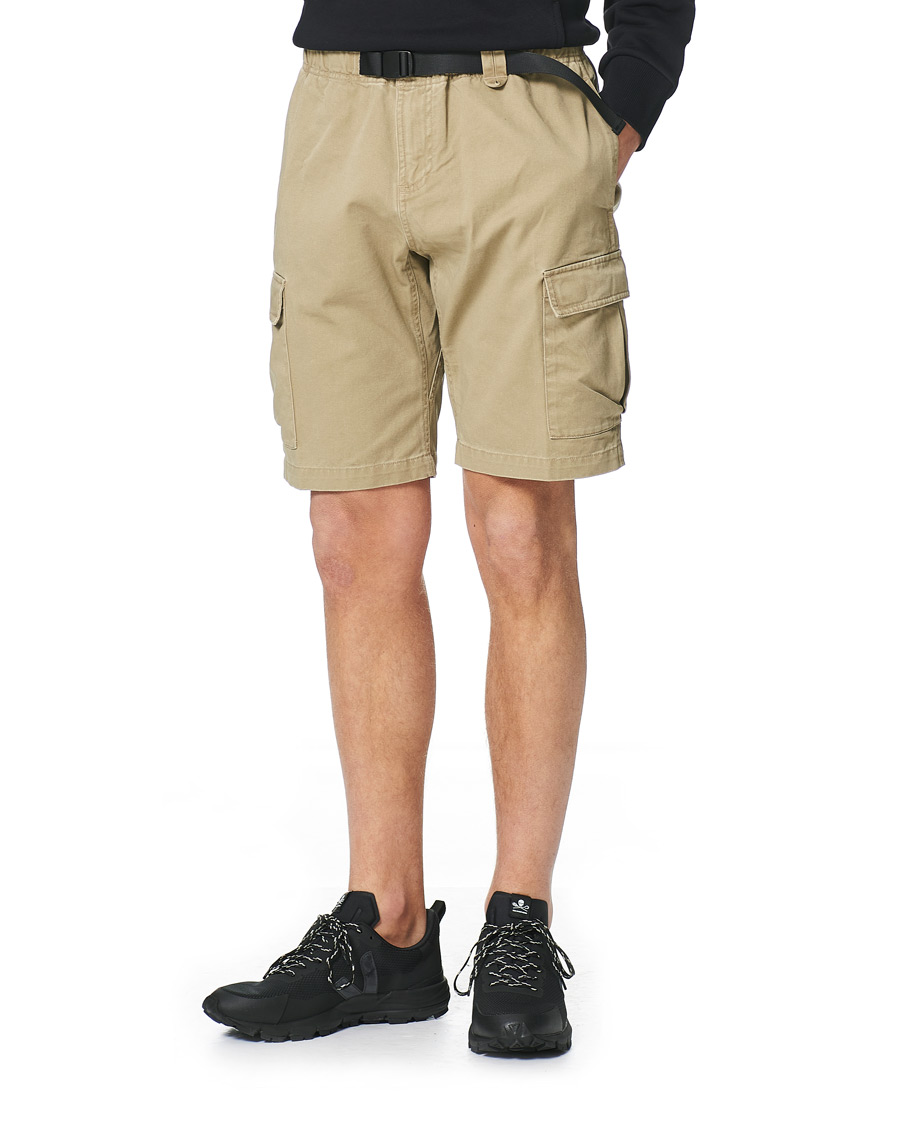 Men | Shorts | Peak Performance | Cotton Cargo Shorts True Beige