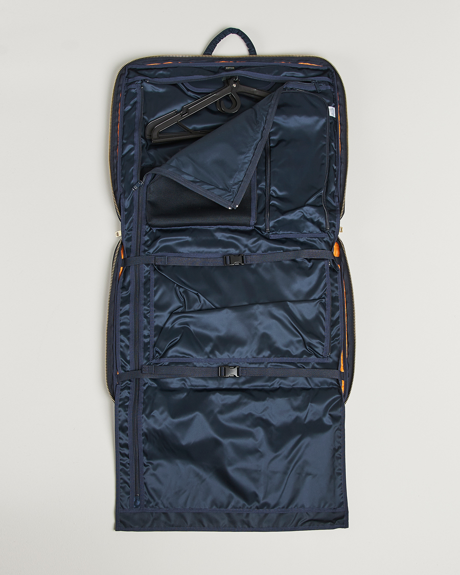 Men | Porter-Yoshida & Co. Tanker Garment Bag Iron Blue | Porter-Yoshida & Co. | Tanker Garment Bag Iron Blue