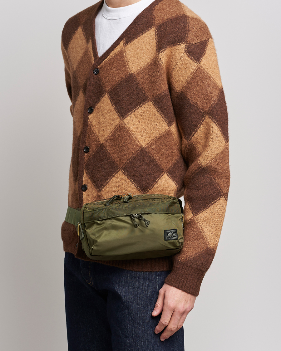 Men | Bags | Porter-Yoshida & Co. | Force Waist Bag Olive Drab