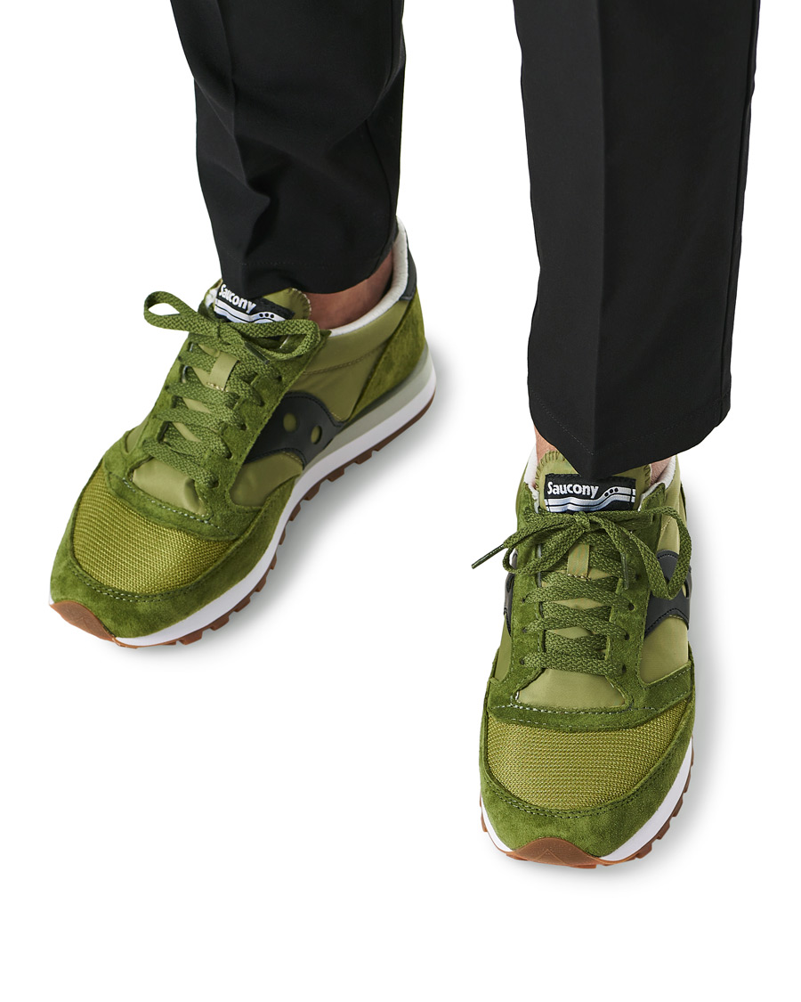 Men | Saucony Jazz 81 Sneaker Green/Black | Saucony | Jazz 81 Sneaker Green/Black