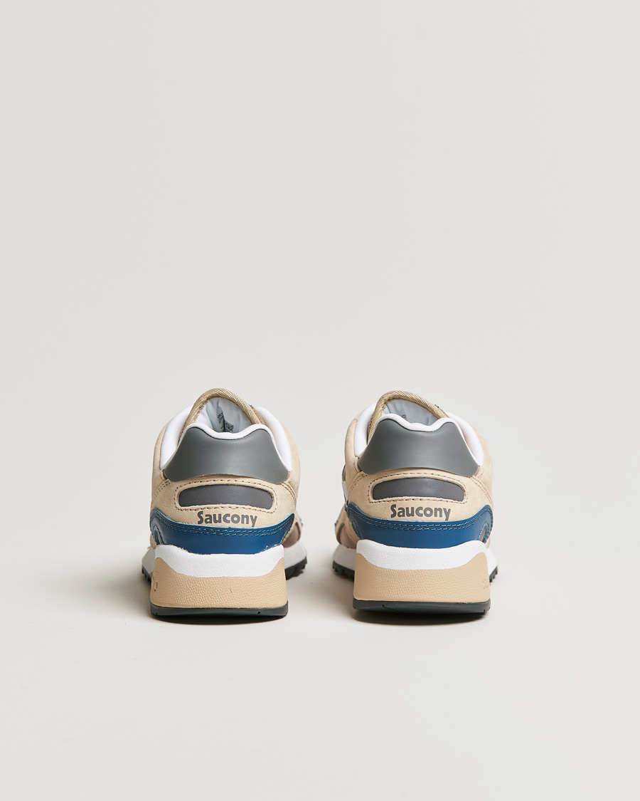 Men | Saucony Shadow 6000 Sneaker Sand/Navy | Saucony | Shadow 6000 Sneaker Sand/Navy