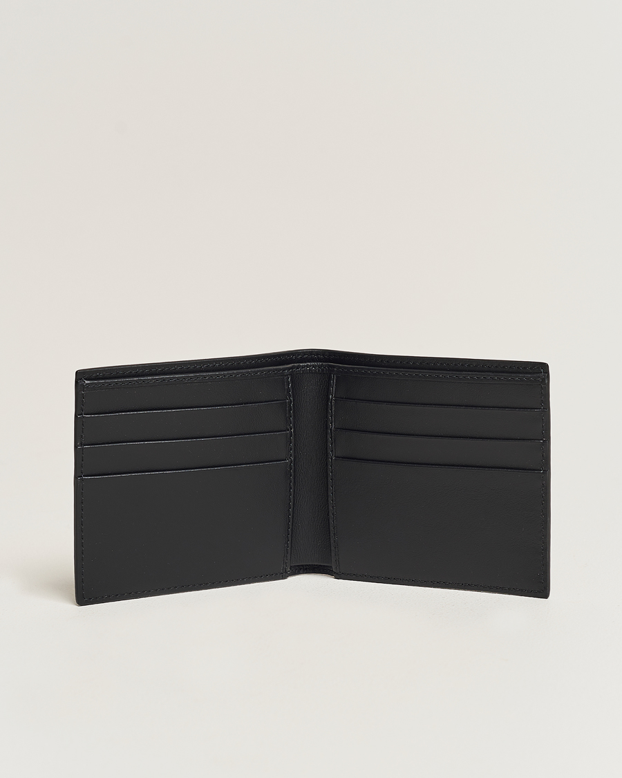 Men | Wallets | Smythson | Panama 6 Card Wallet Black Leather