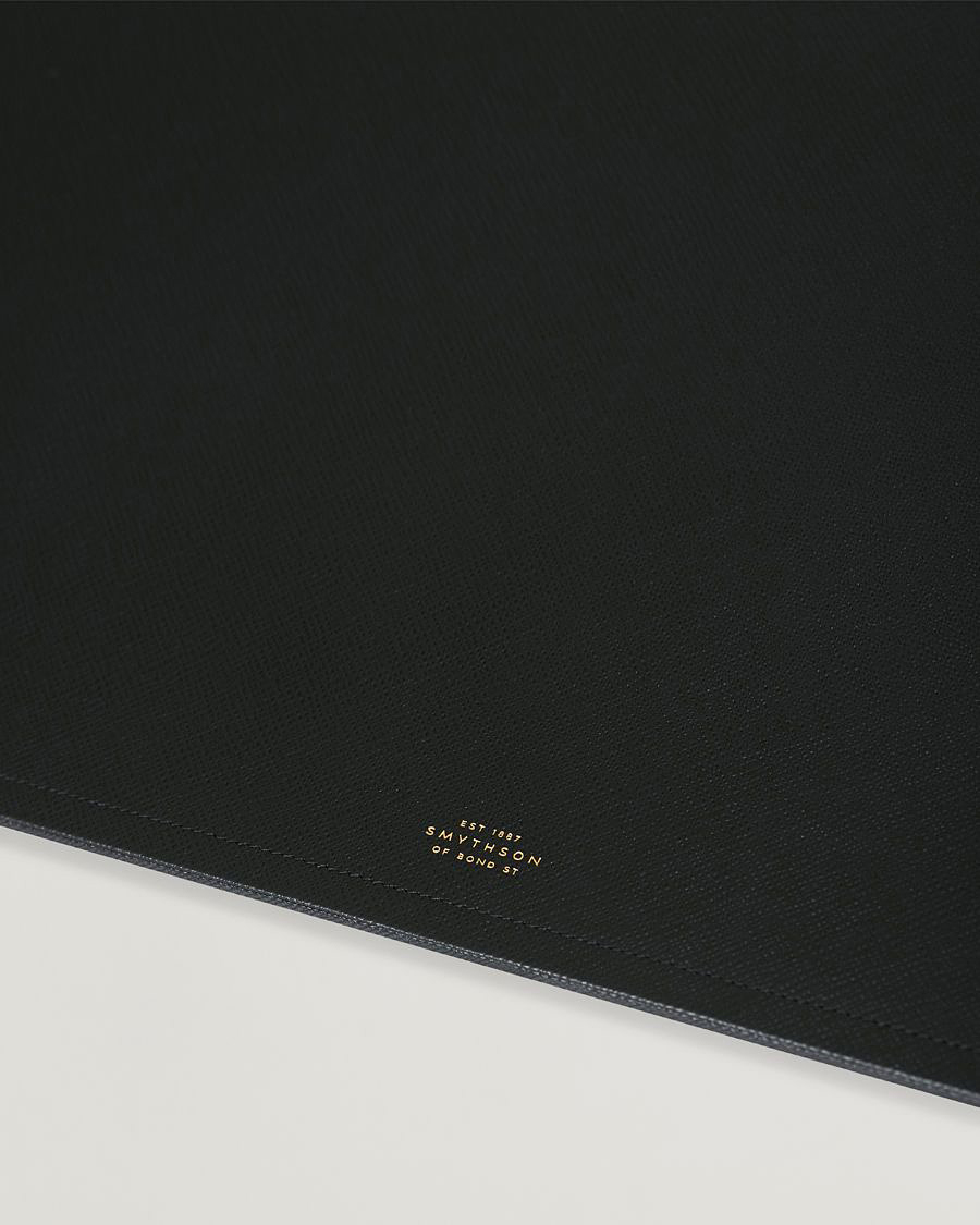 Mies |  | Smythson | Panama Desk Mat Black