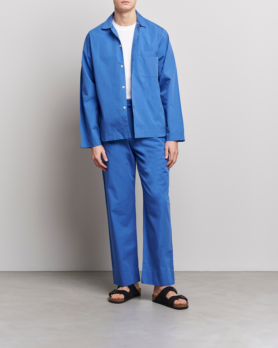 Men |  | Tekla | Poplin Pyjama Pants Royal Blue