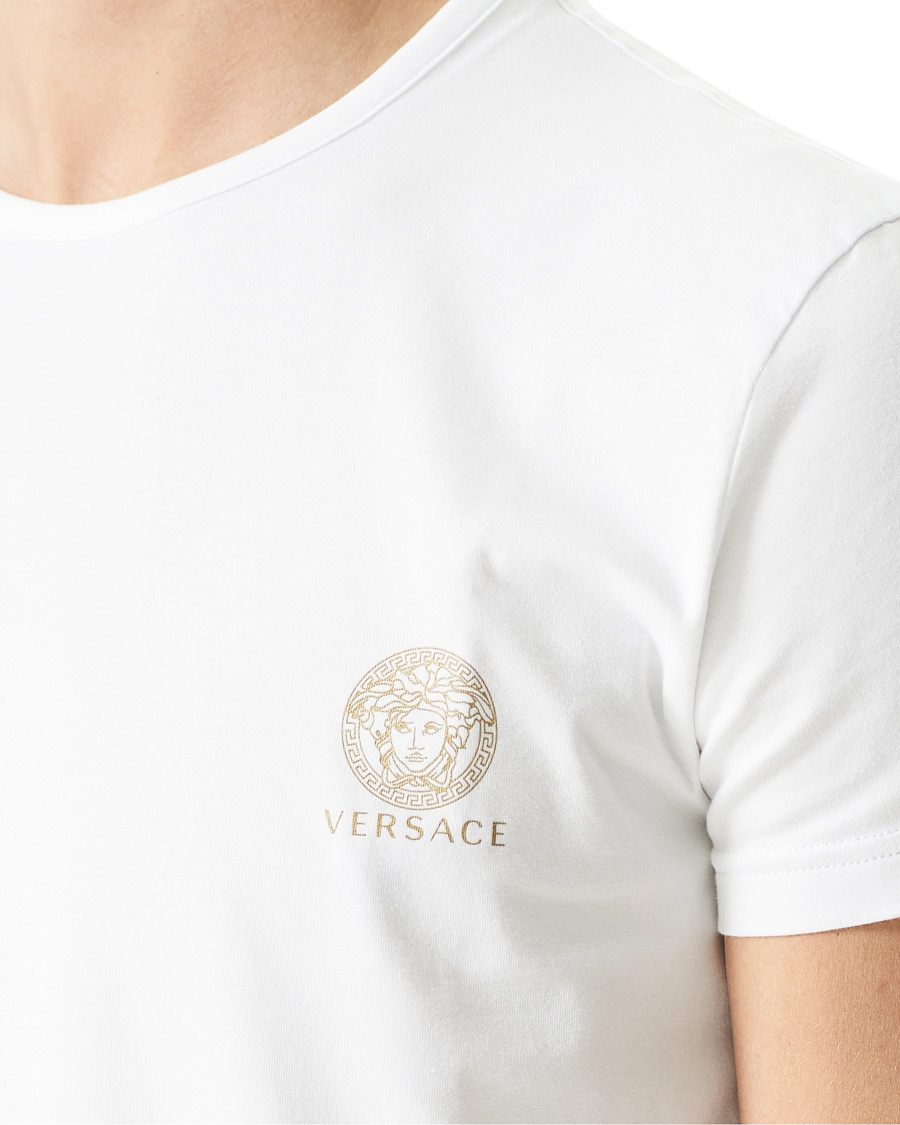 Men | T-Shirts | Versace | 2-Pack Medusa Tee Black/White