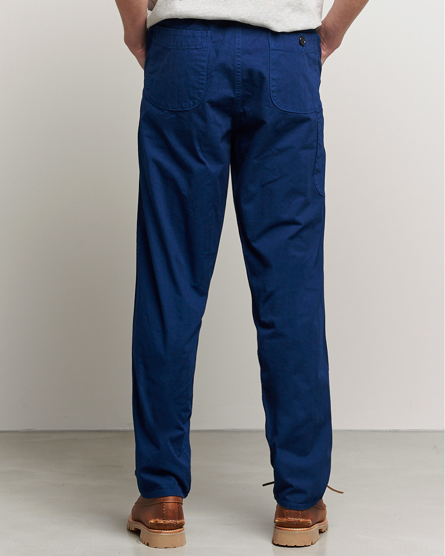 Men | Trousers | orSlow | French Work Pants Dark Blue