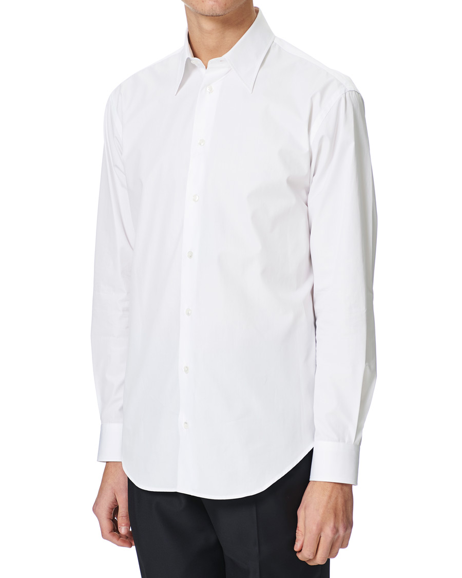 Men | Shirts | Giorgio Armani | Classic Slim Fit Dress Shirt White