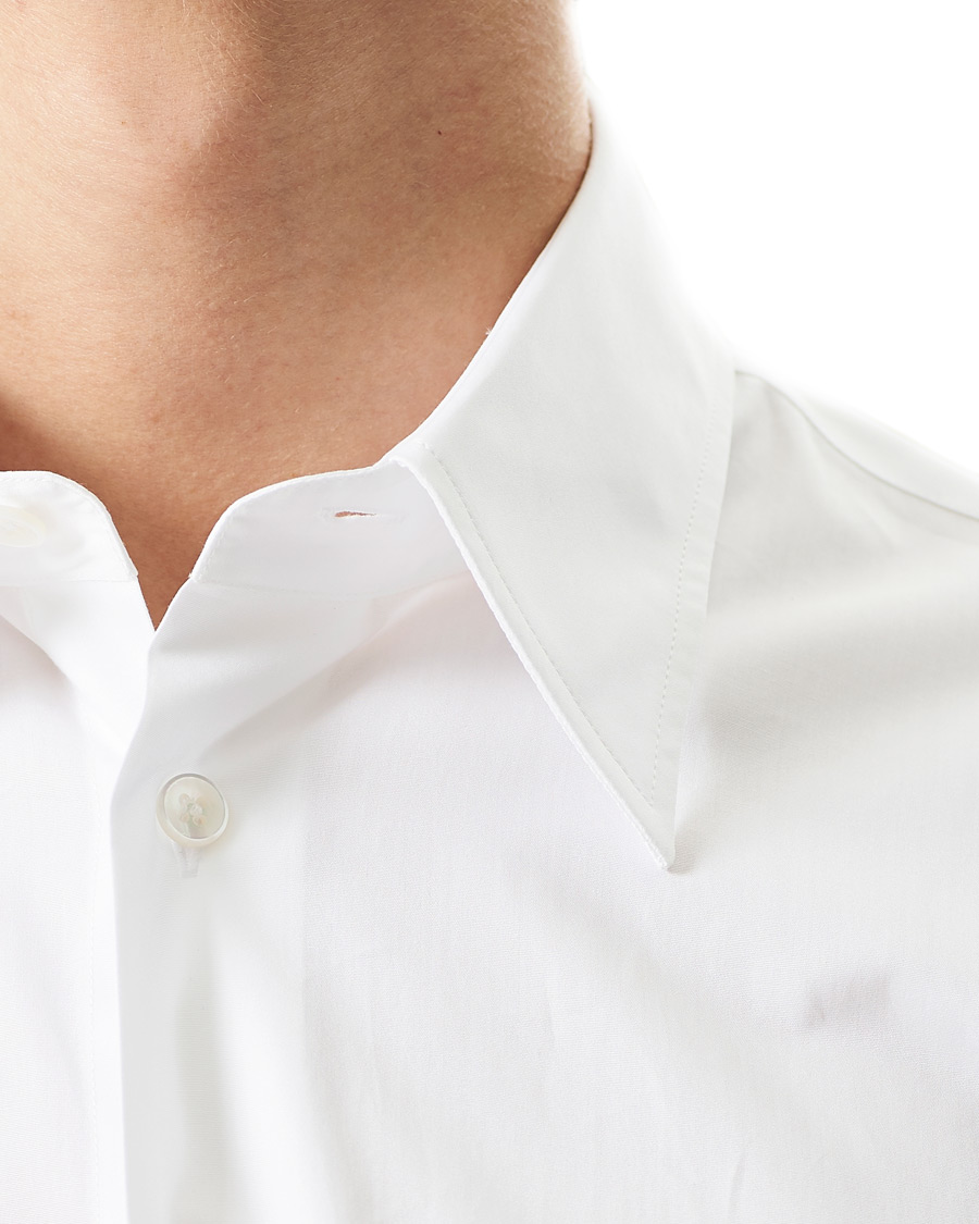 Men | Shirts | Giorgio Armani | Classic Slim Fit Dress Shirt White