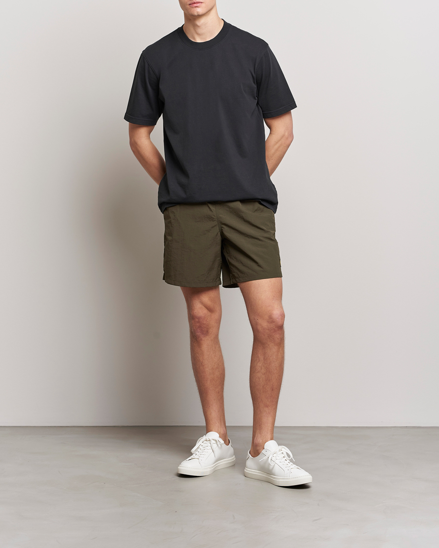 Men | Swimwear | Lyle & Scott | Plain Swimshorts Olive
